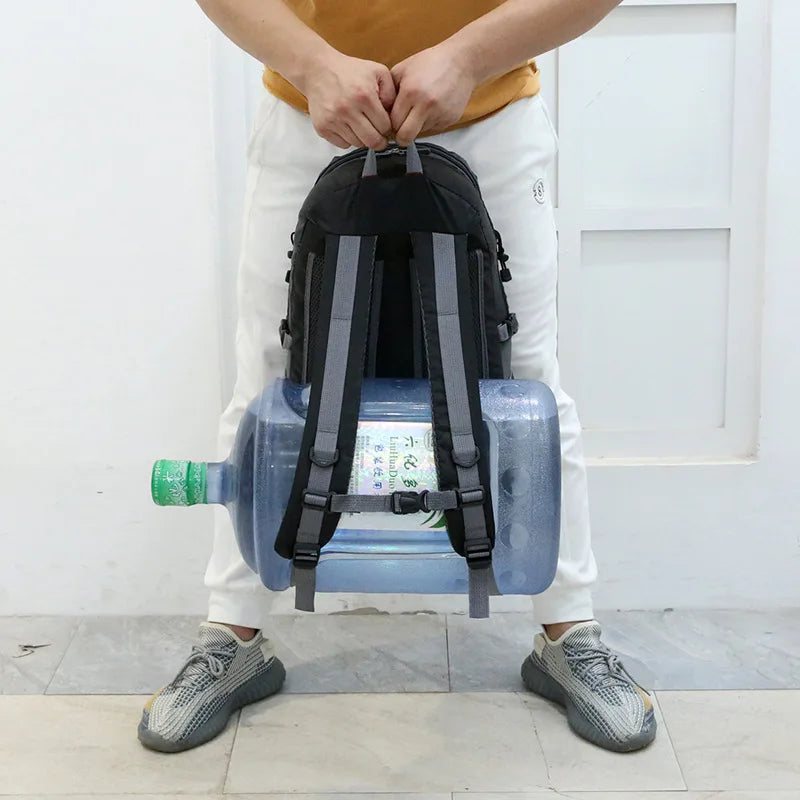 Portable Outdoor Hiking Bag Large-capacity Waterproof Travel Bag Men Light Computer Bag Travel Backpack Women Sports Schoolbag