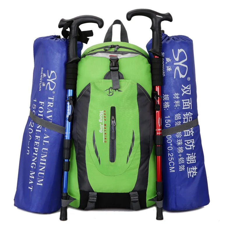 Portable Outdoor Hiking Bag Large-capacity Waterproof Travel Bag Men Light Computer Bag Travel Backpack Women Sports Schoolbag