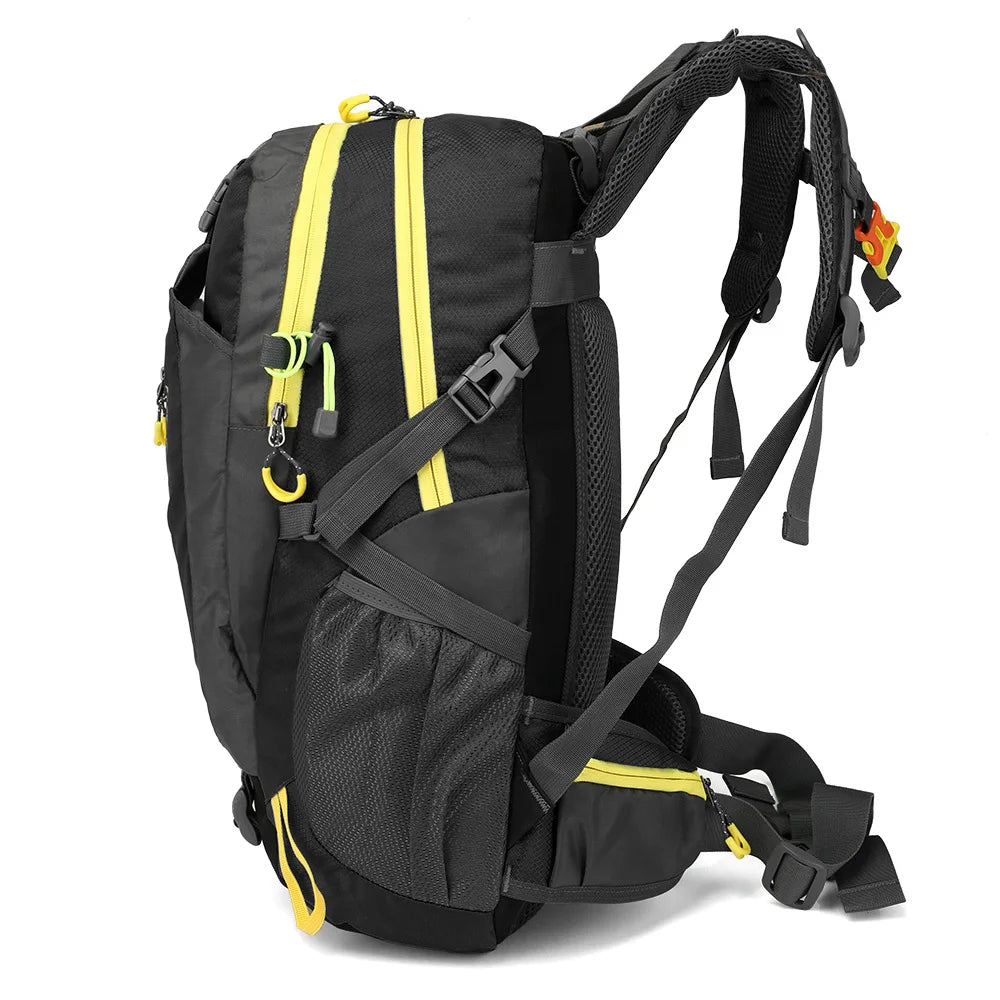 YIXIN Waterproof Climbing Backpack Rucksack 40LOutdoor Sports Bag Travel Backpack Camping Hiking Backpack Women Trekking Bag Men